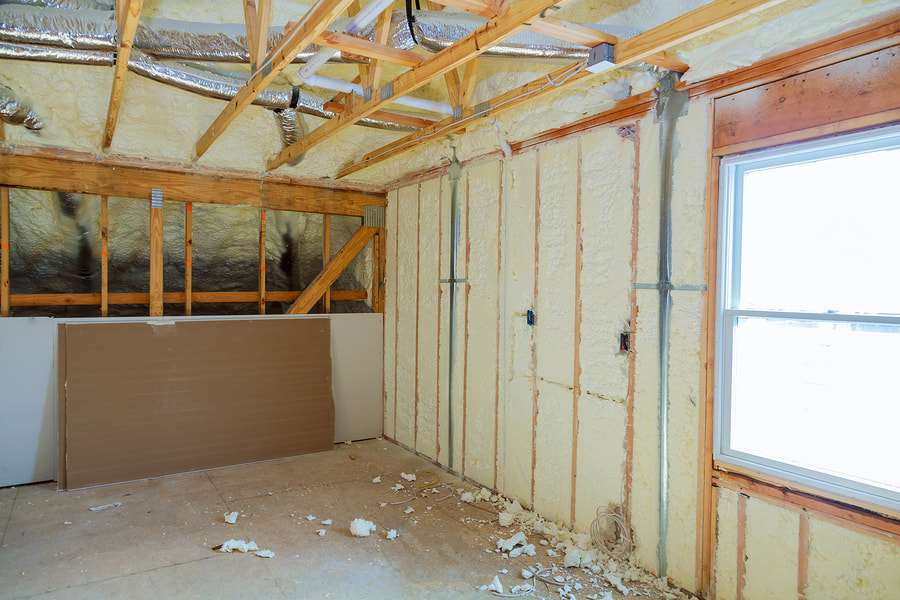 room of the house under renovation